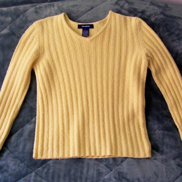 The Limited Sweaters - The Limited Yellow V-Neck Sweater – NWOT